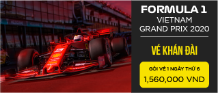 Vé sự kiện Formula 1 Việt Nam Grand Prix 2020 - Vé khán đài thứ 6